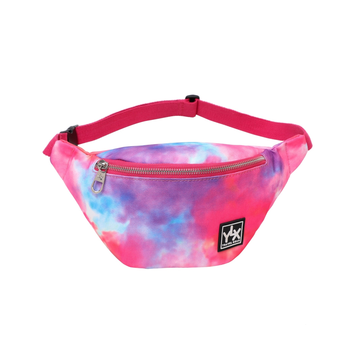 YLX Hazel Waist Pack | Tie Dye Pink