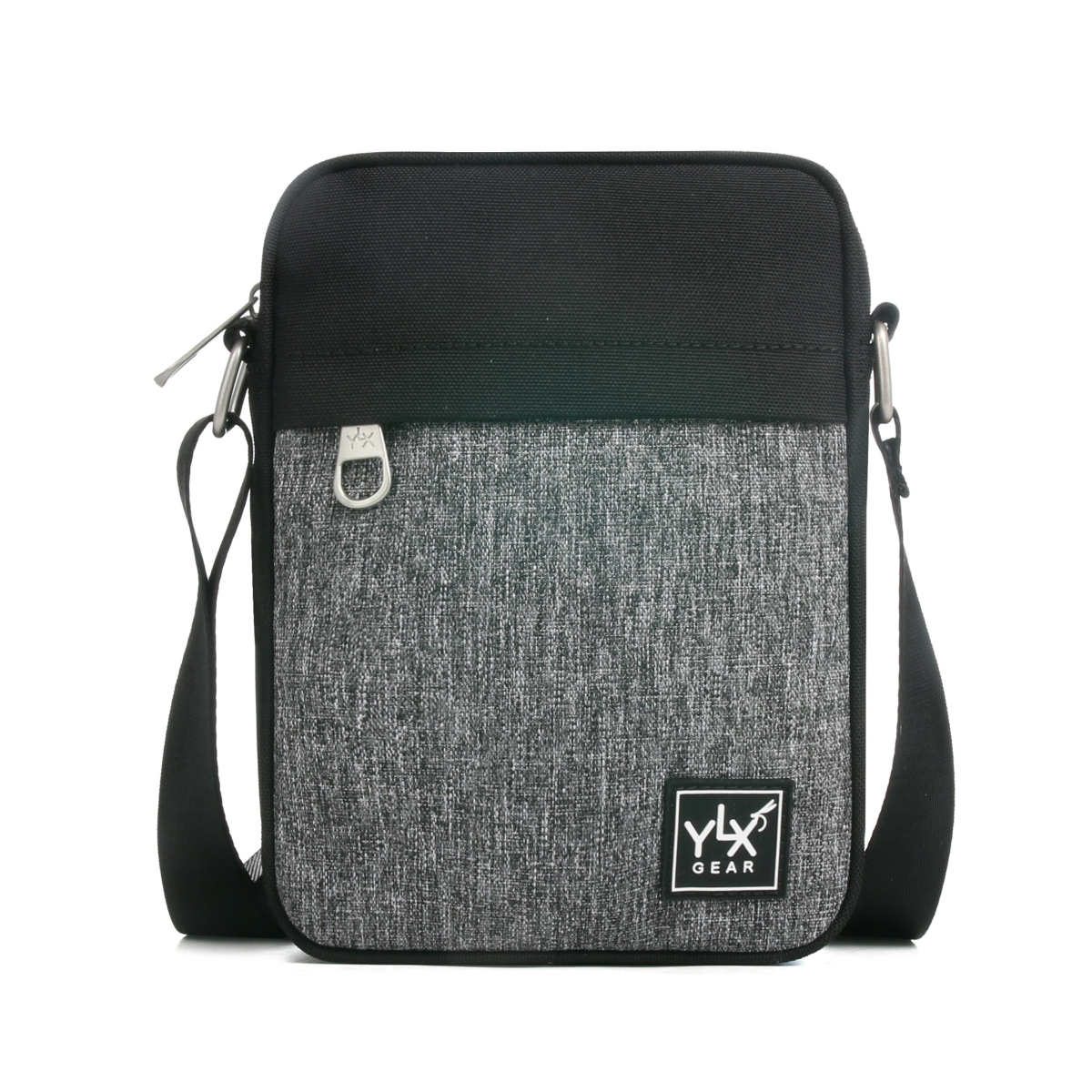 YLX Beech Crossbody Bag | Dark Grey & Black