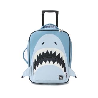 YLX Shark Bite Trolley Bag | Kids | Glowing Bite