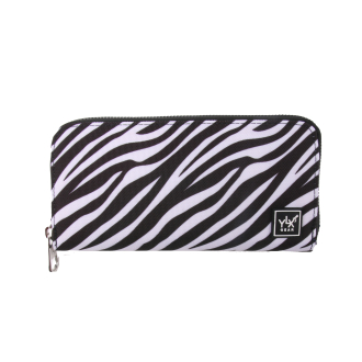YLX Koa wallet | Zebra