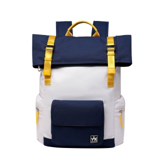YLX Original Backpack 2.0 | Off White & Navy Blue